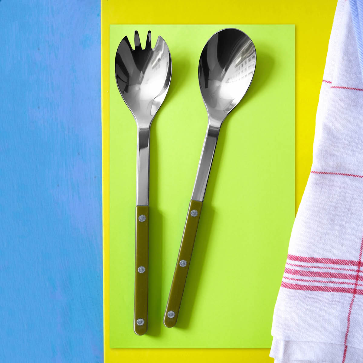 Sabre Bistrot salaattiottimet 26 cm 2 kpl Green Fern