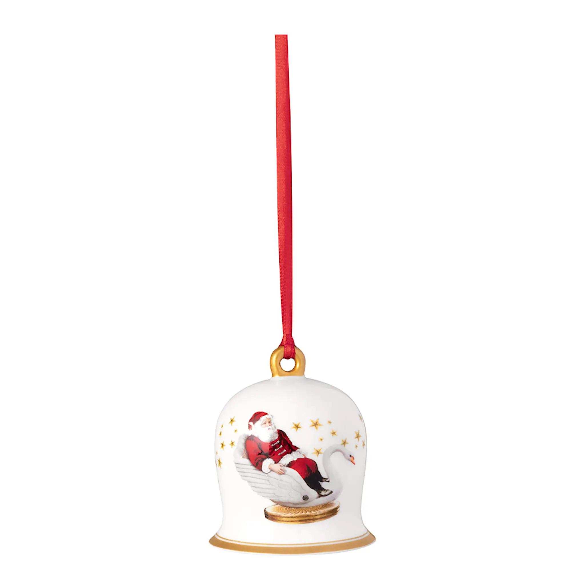 Villeroy & Boch Annual Christmas Edition klocka 2024 6 cm vit