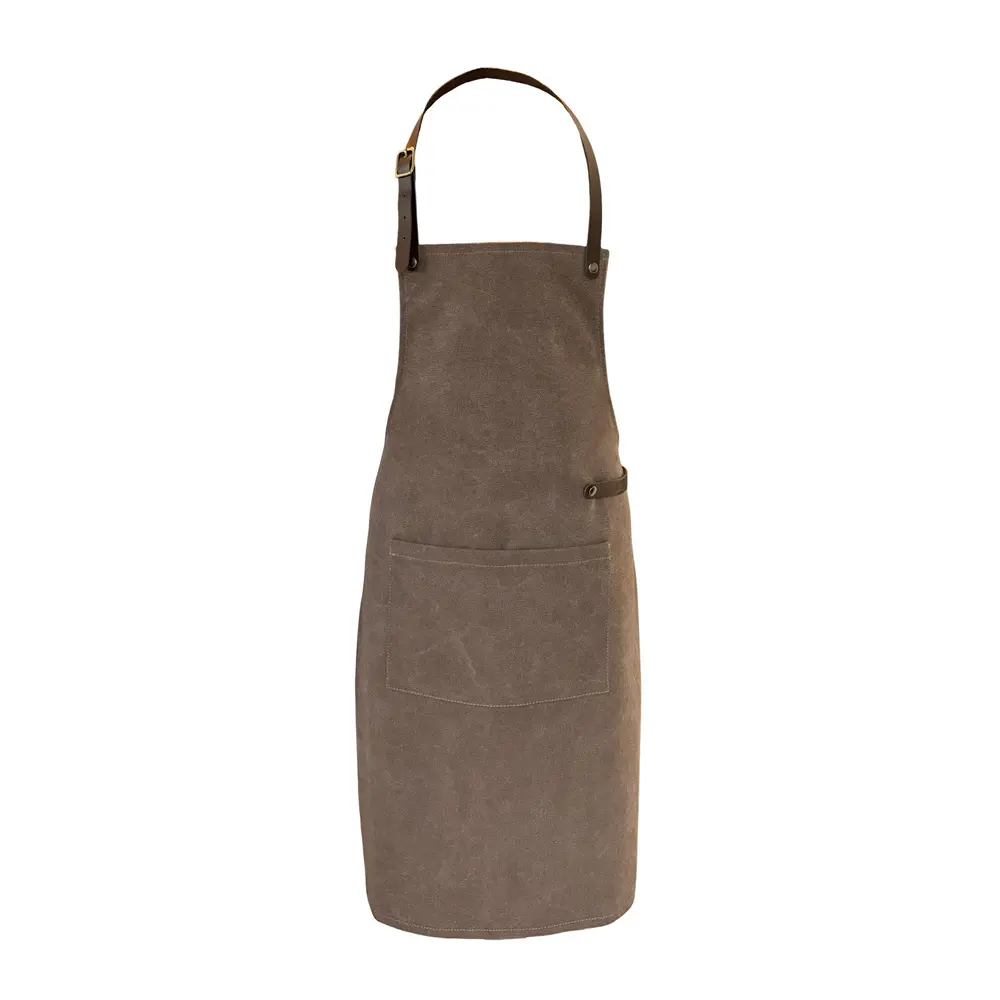 Canvas forkle 82x66 cm brun