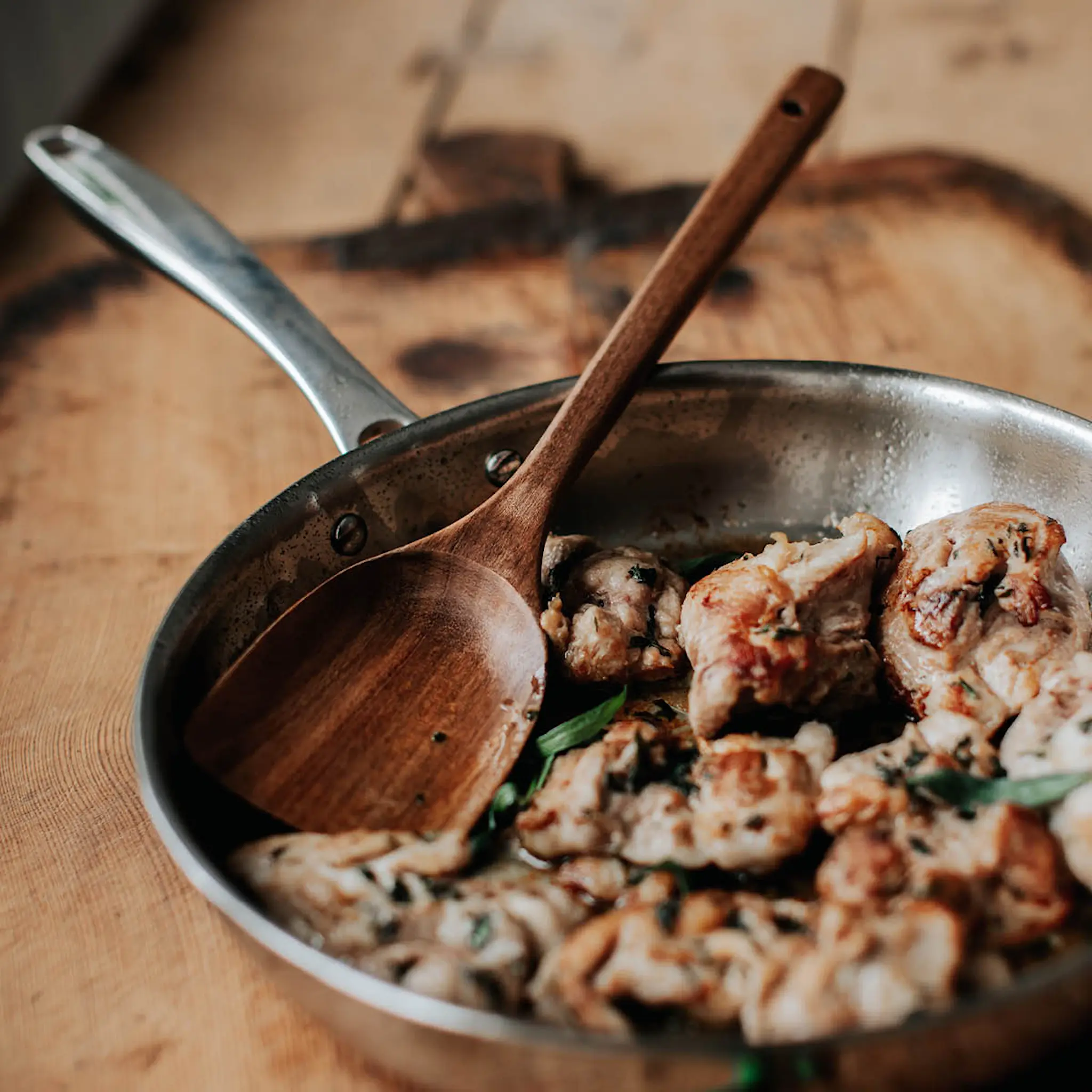 Dorre Trivence stekepanne 28 cm rustfritt stål