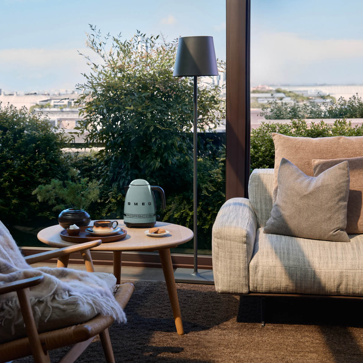 Smeg Smeg x Porsche vattenkokare KLF03P 1,7 L Shade Green