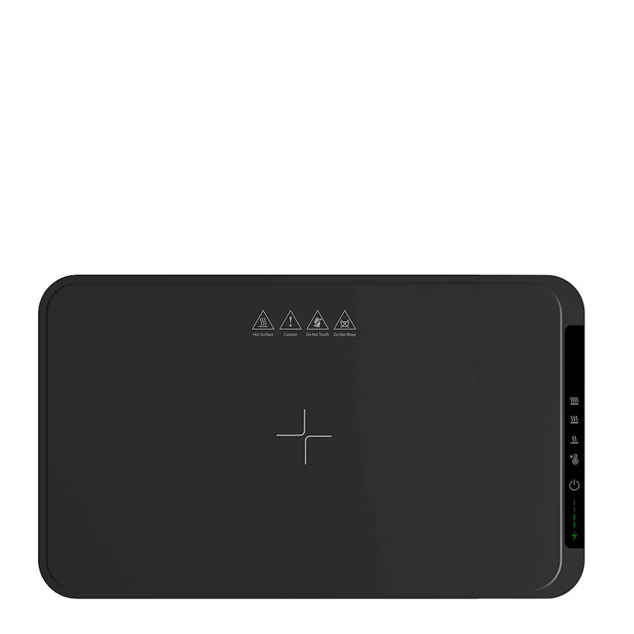 Nordic Sense Värmeplatta uppladdningsbar 46x24 cm grå