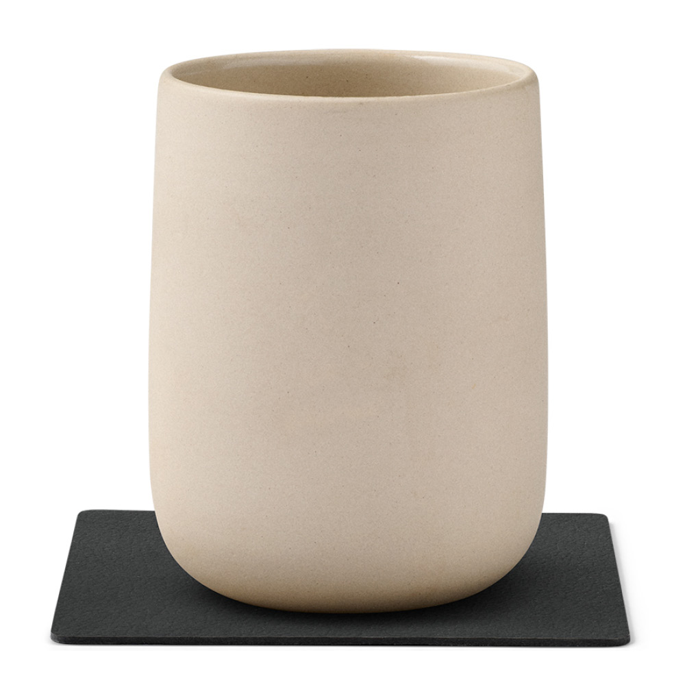 LIND DNA Square Nupo Lasinalunen 10x10 cm Black