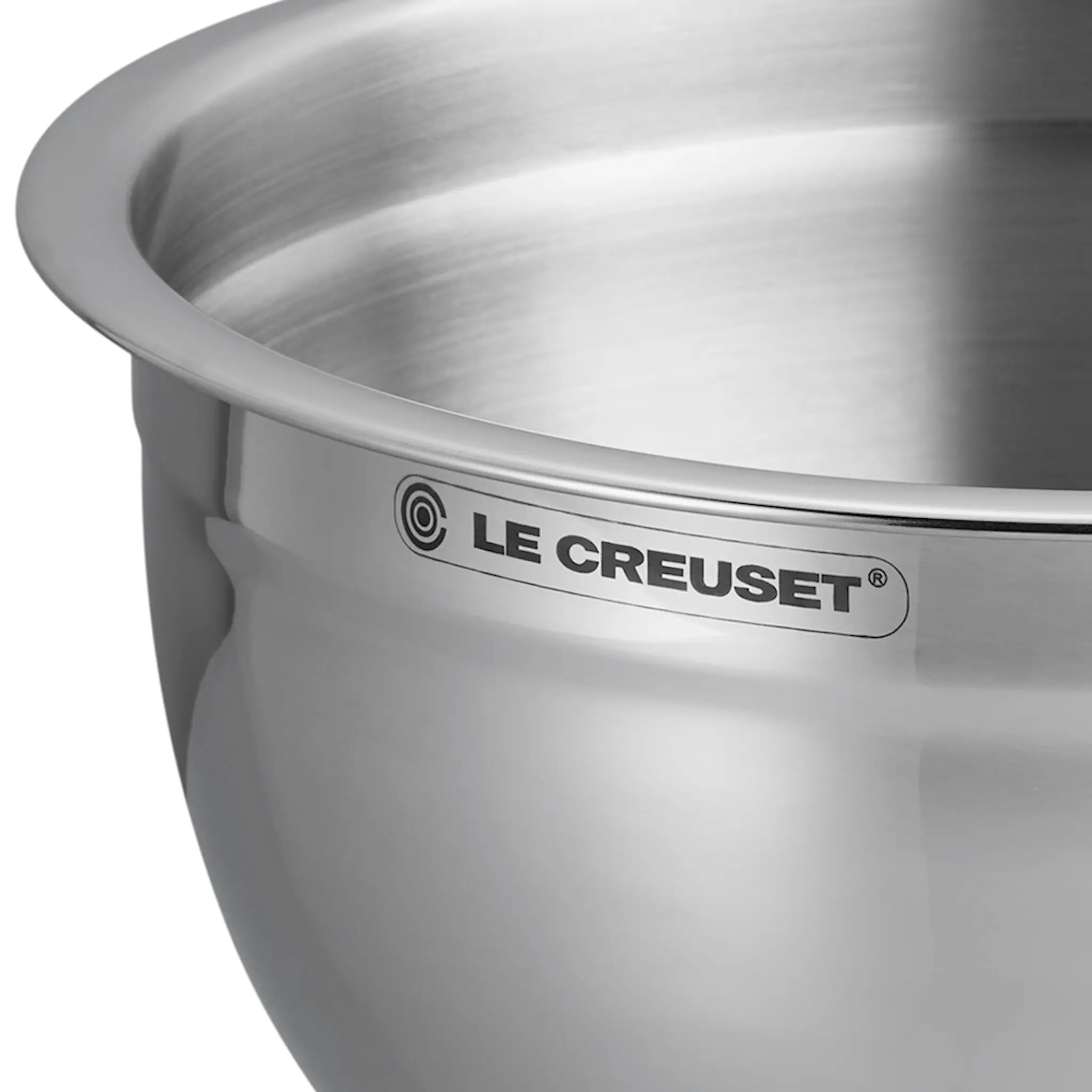 Le Creuset Skål med glaslock 19 cm 1,4 L stål/grå