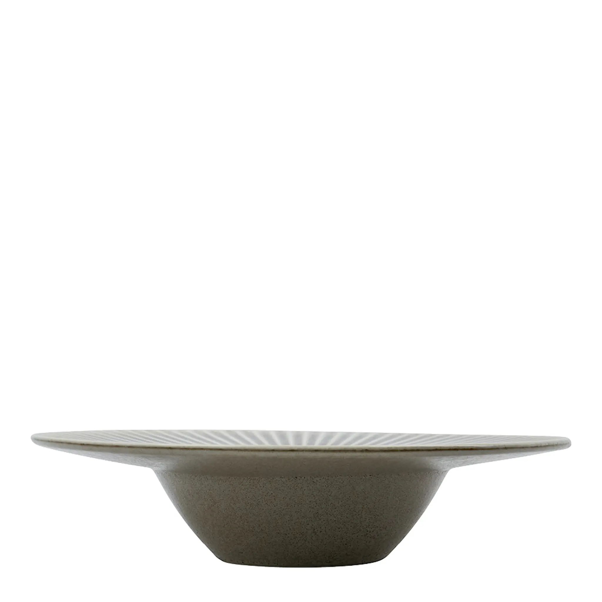 House Doctor Pleat Pastatallrik 26 cm Grå/Brun
