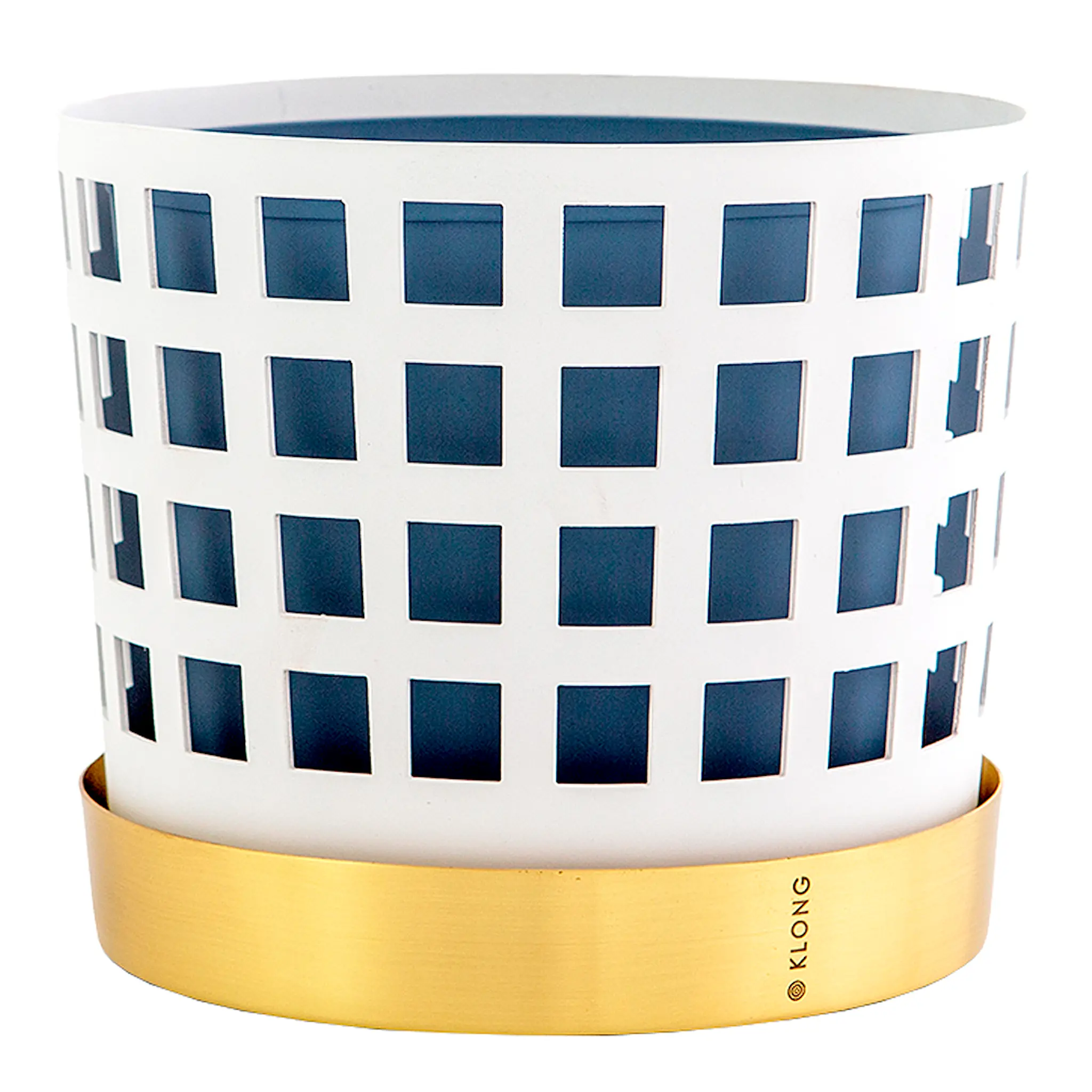 Klong Trio Kruka Square 18 cm Vit