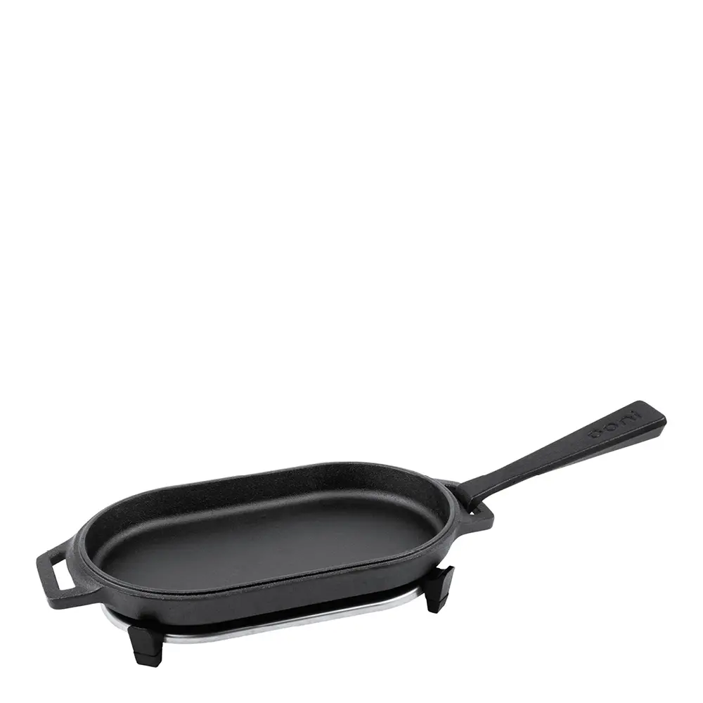 Sizzler stekepanne 31 cm støpejern
