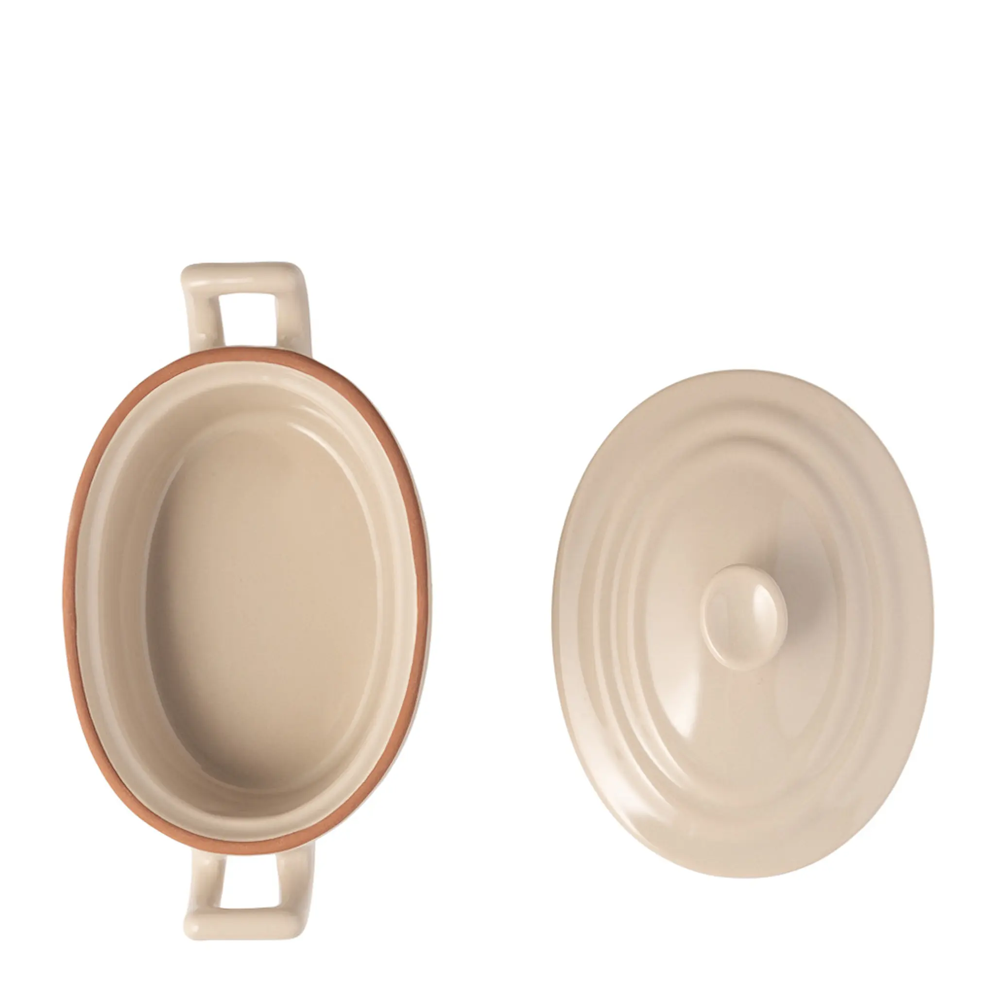 Anders Petter Classic ugnsform 14x8,5 cm beige