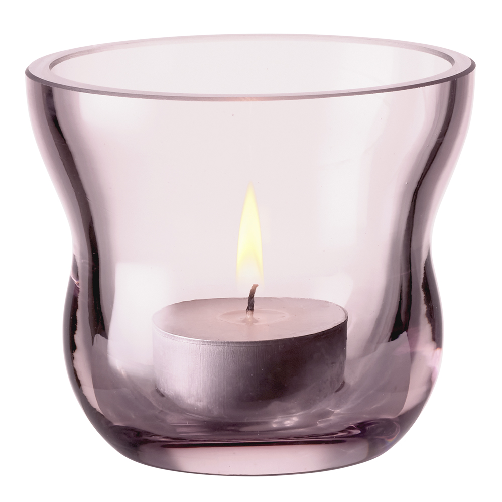 Holmegaard Calabas telyslykt Ø8,5 cm burgundy