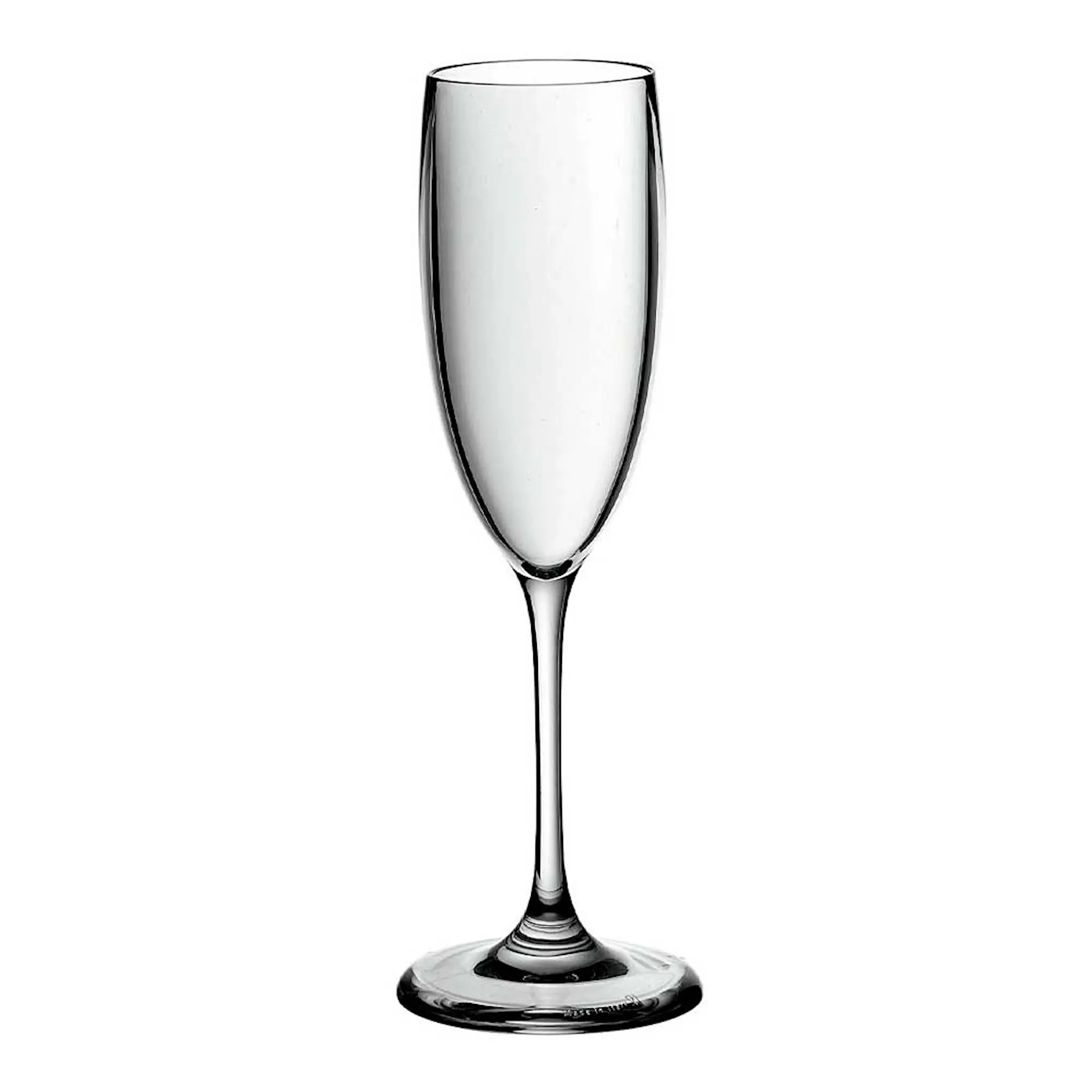 Guzzini Happy Hour champagneglas i plast 14 cl klar