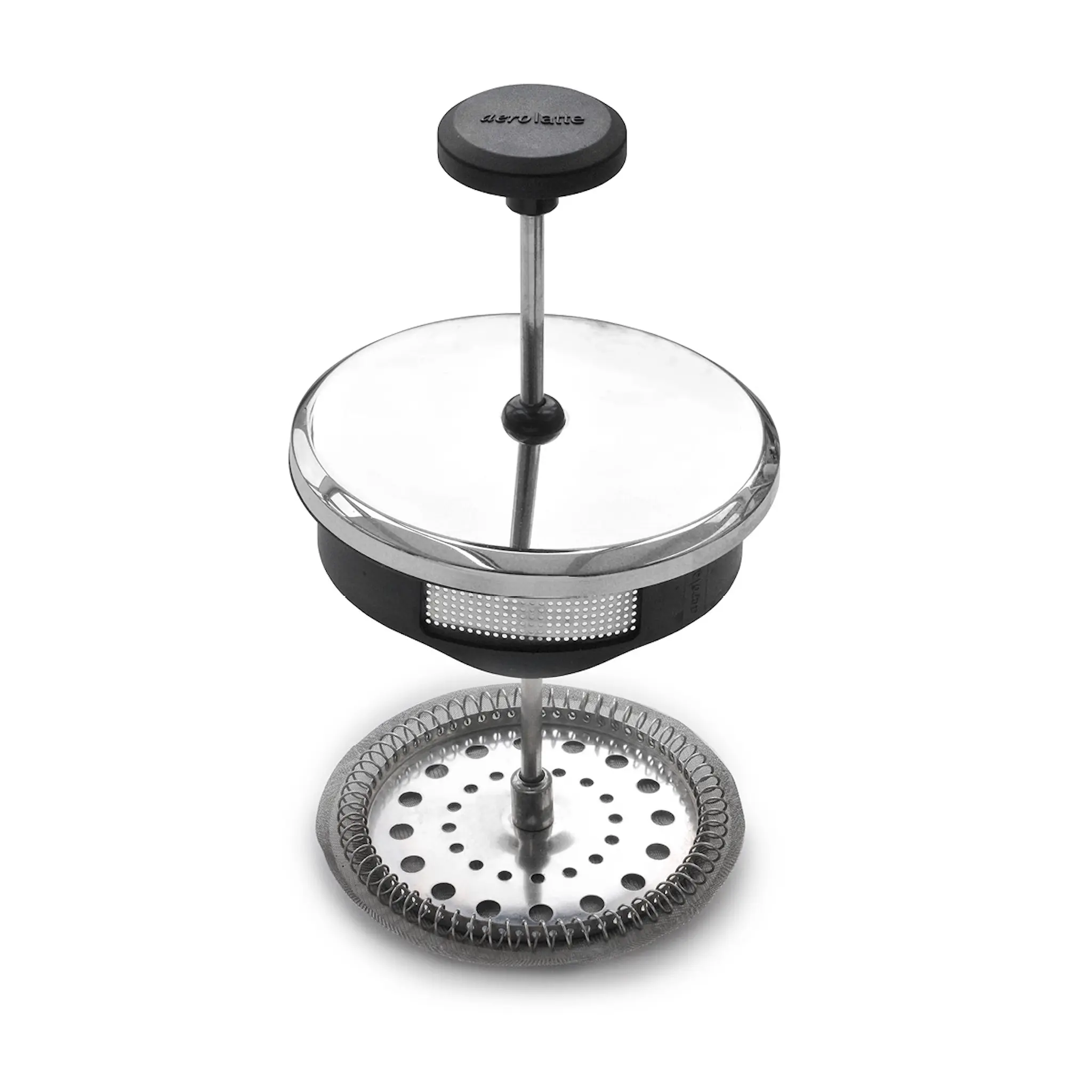 Aerolatte Presskanna 3 koppar svart