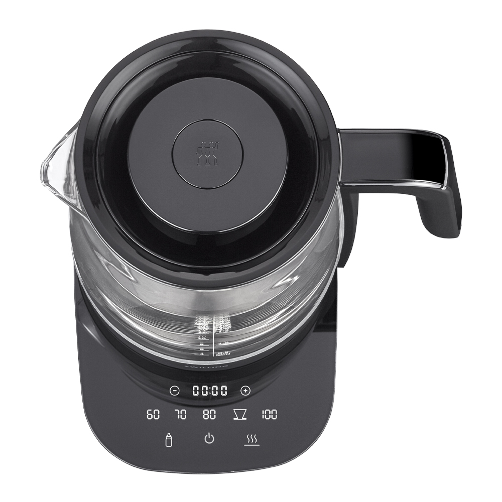 Zwilling Enfinigy Vattenkokare Glaskanna Svart