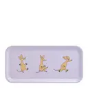 Mumin bricka 27x13 cm Retro Sniff lila