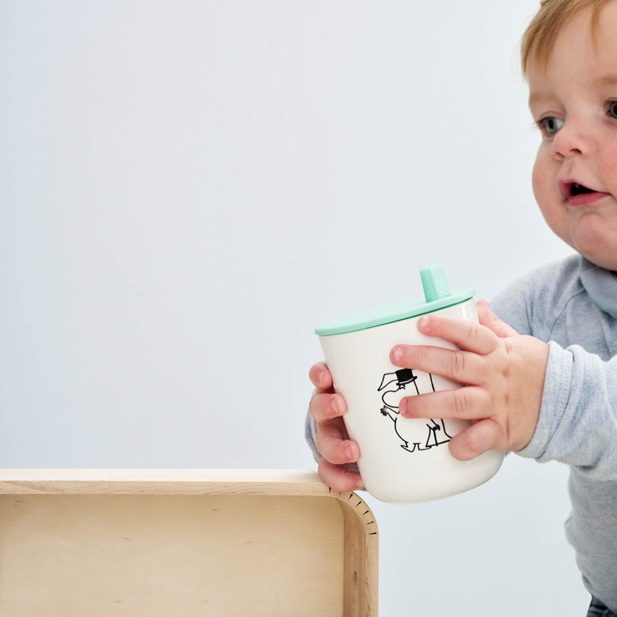 RIG-TIG Muumi ABC Mukin kansi Turqouise