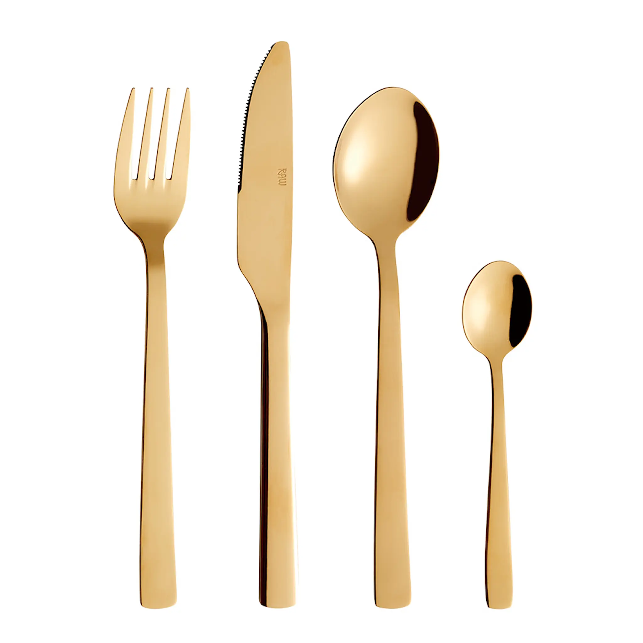 Aida Raw bestickset 40 delar guld