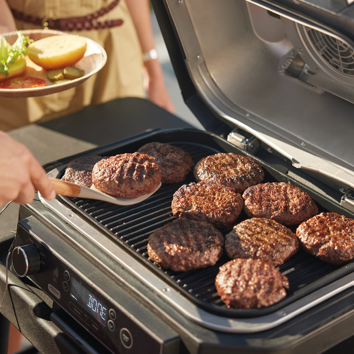 Ninja Woodfire Smart Cook System XL Sähköinen BBG-grilli 1700W