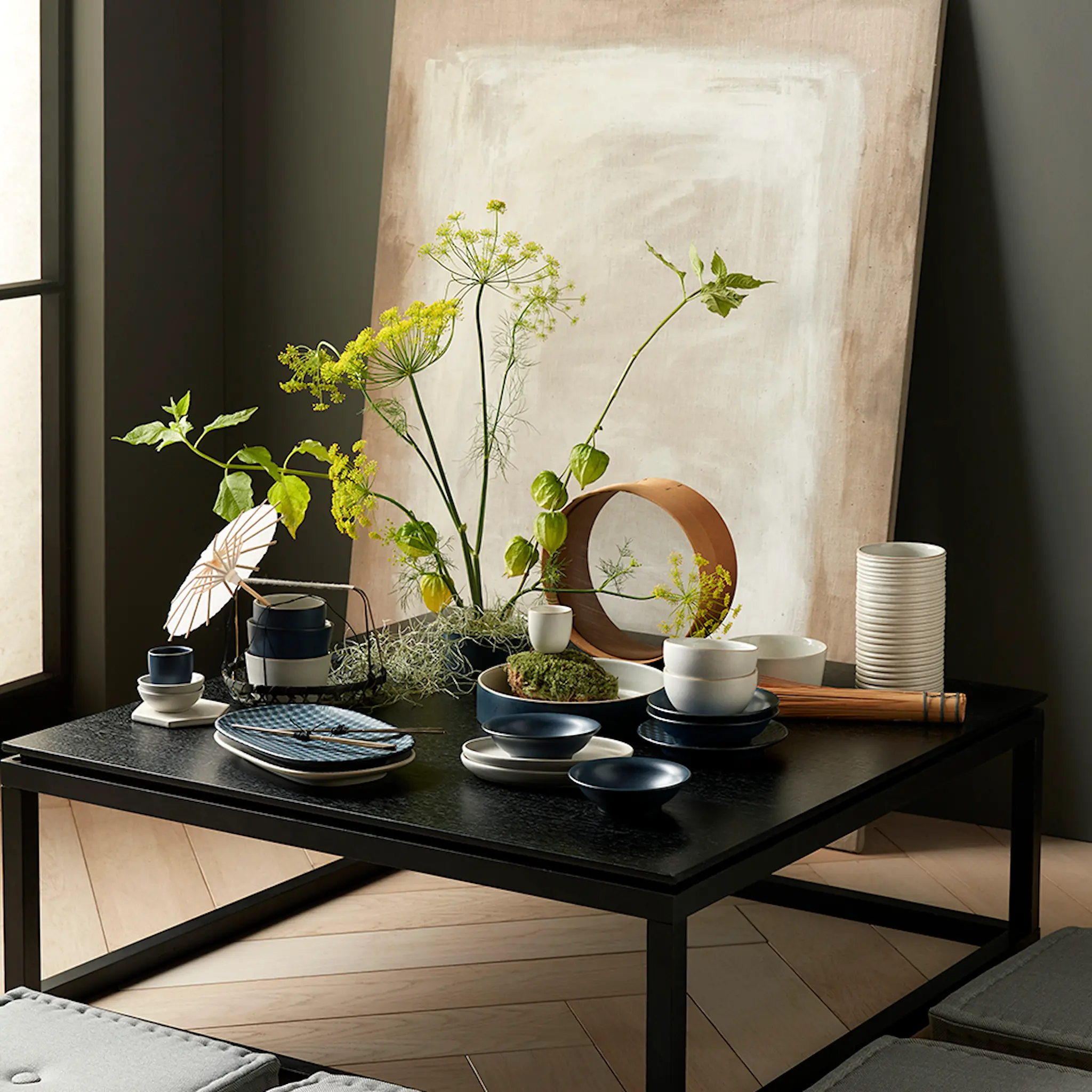 Denby Impression Kopp 22 cl Charcoal Blue