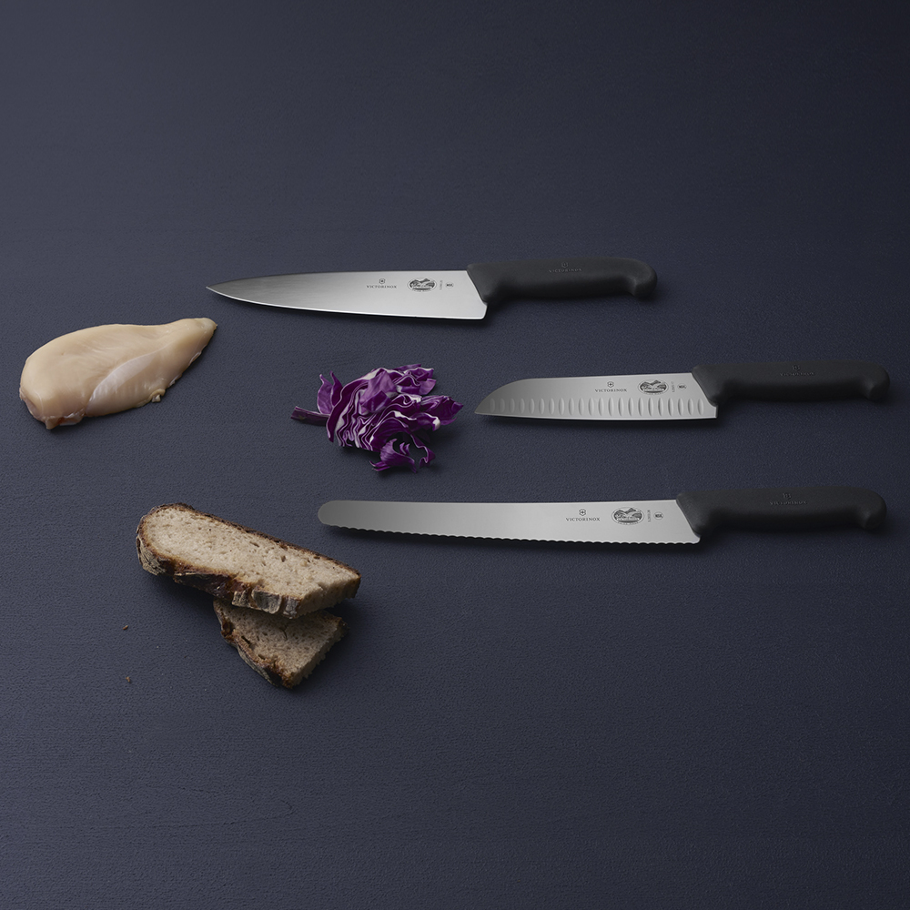 Victorinox Fibrox sløyekniv 10 cm svart