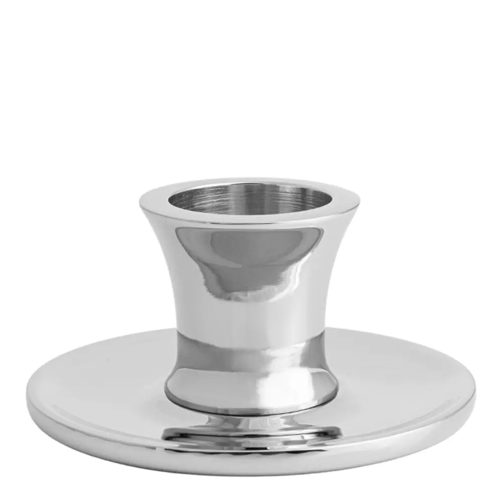 Basso Kynttilänjalka 4,5x2,5 cm Nikkelöity messinki