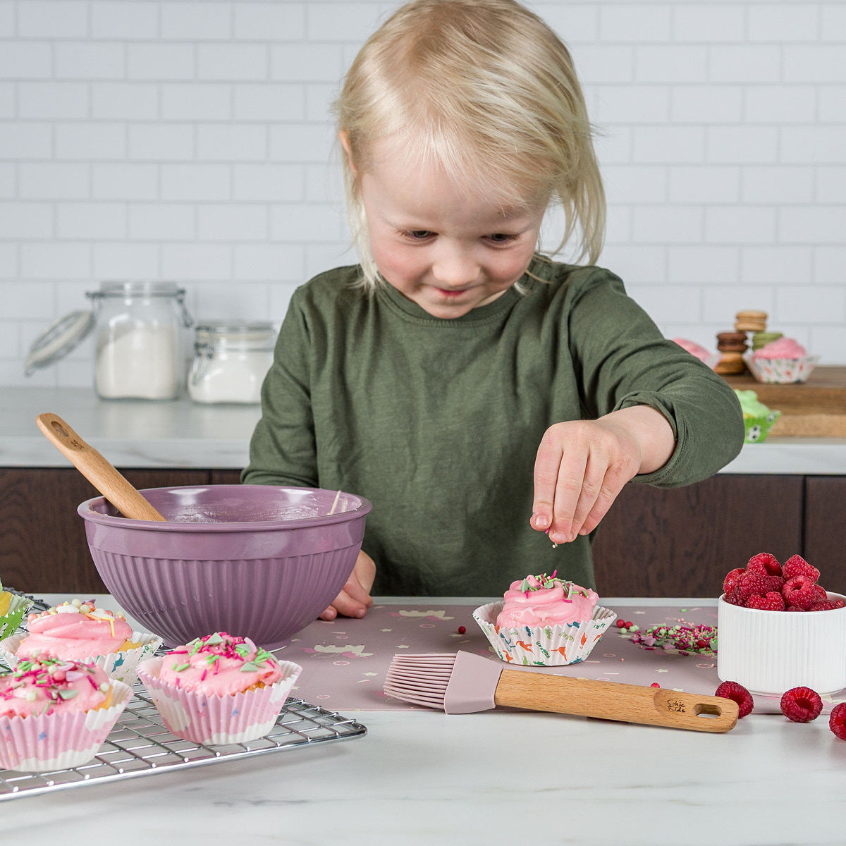 Modern House Chic kids Paperinen muffinivuoka 40 kpl Dinosaurus