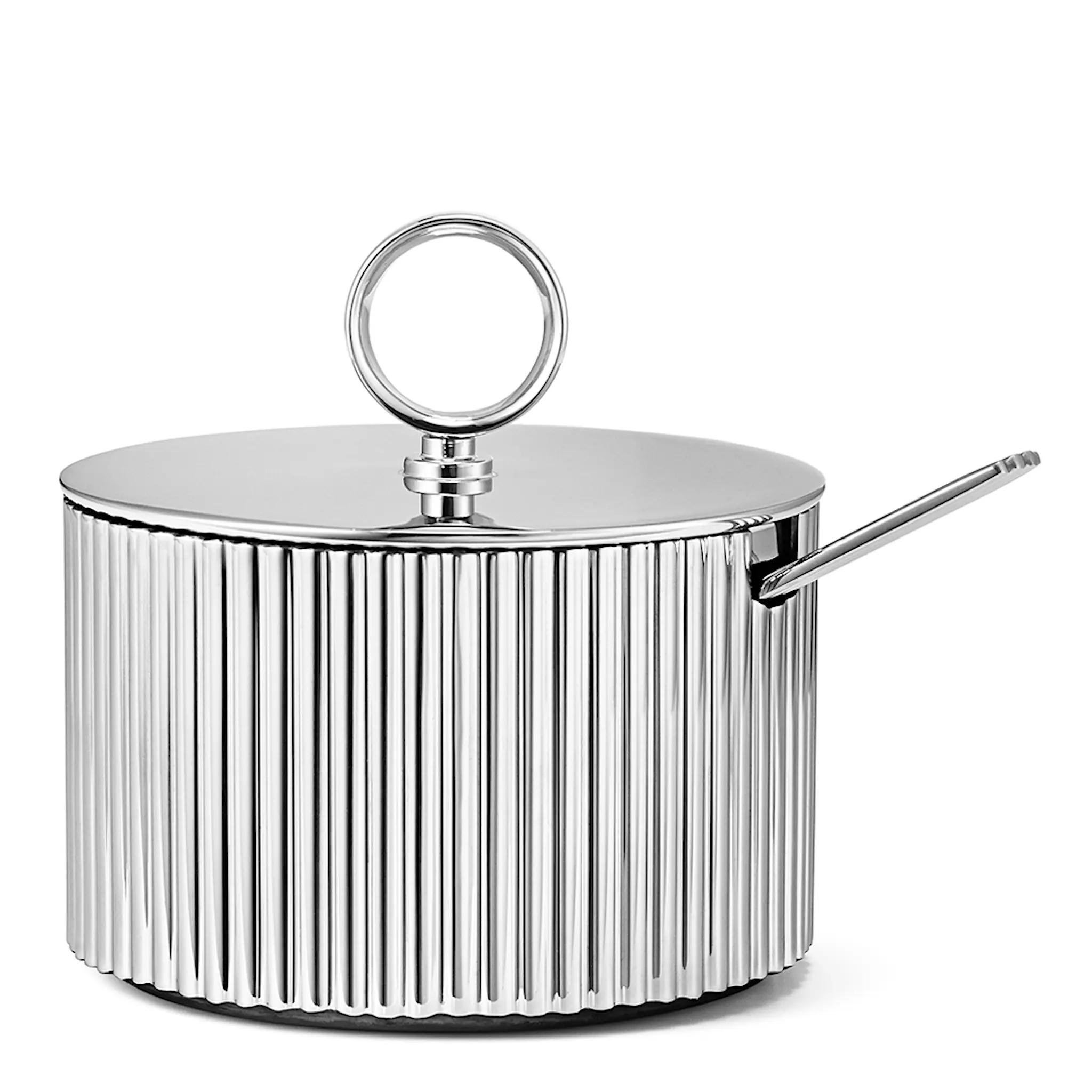 Georg Jensen Bernadotte Sockerskål med sked