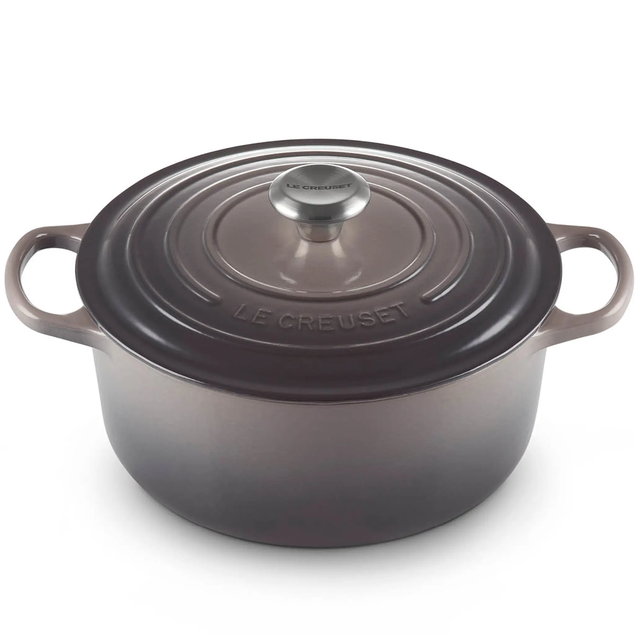Le Creuset Signature Gjutjärnsgryta rund 5,3 L Flint
