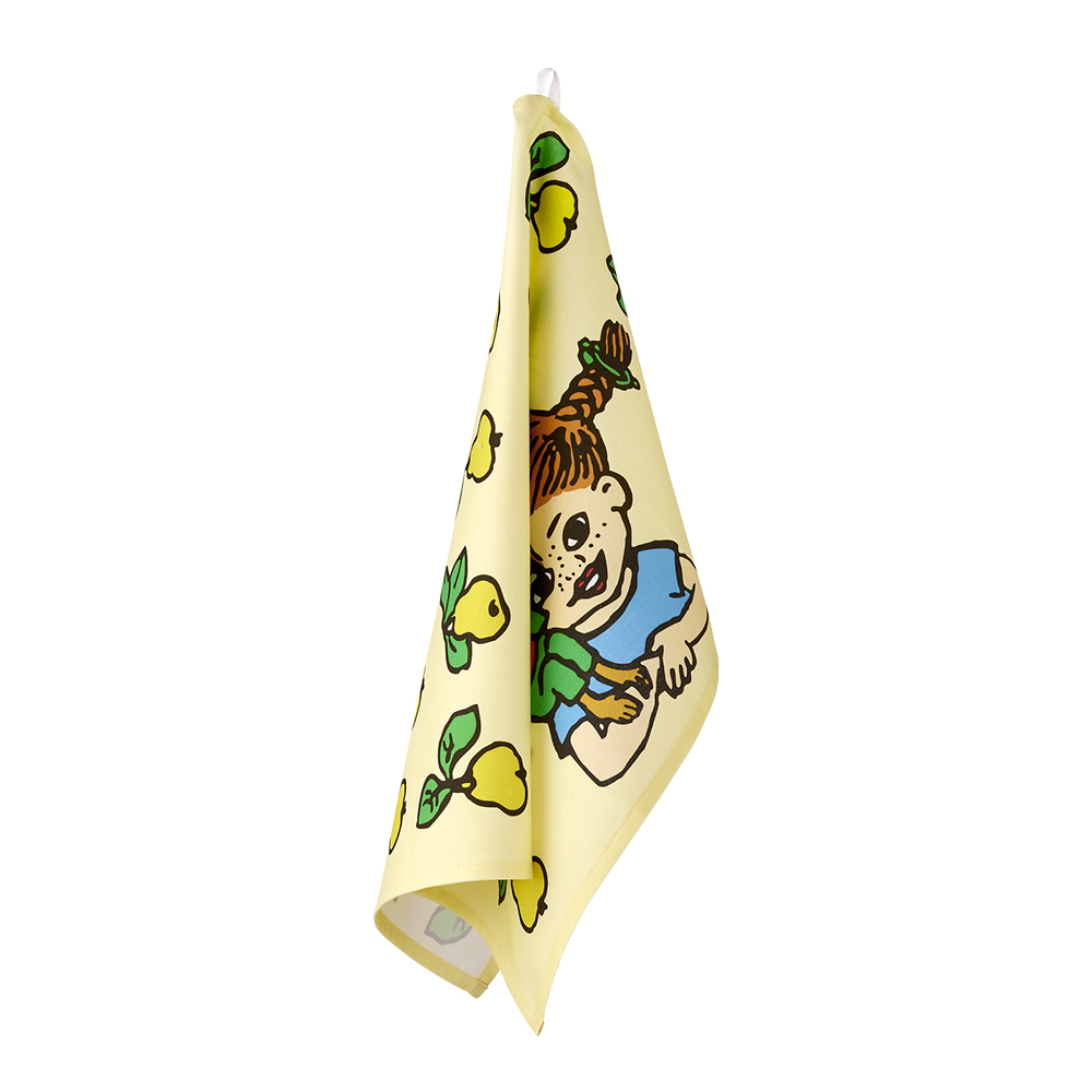 Muurla Pippi kökshandduk 50x70 cm frukter gul