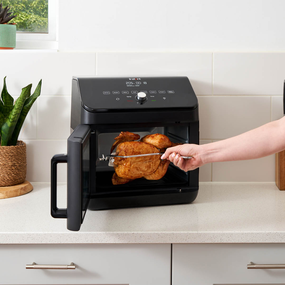 Instant Vortex ClearCook airfryer / bänkugn 13 liter svart