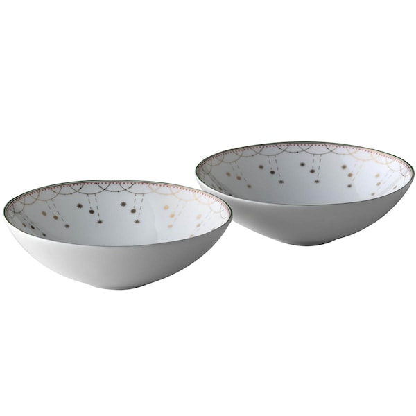 Julemorgen Girlander skål 12 cm 2-pack girlander