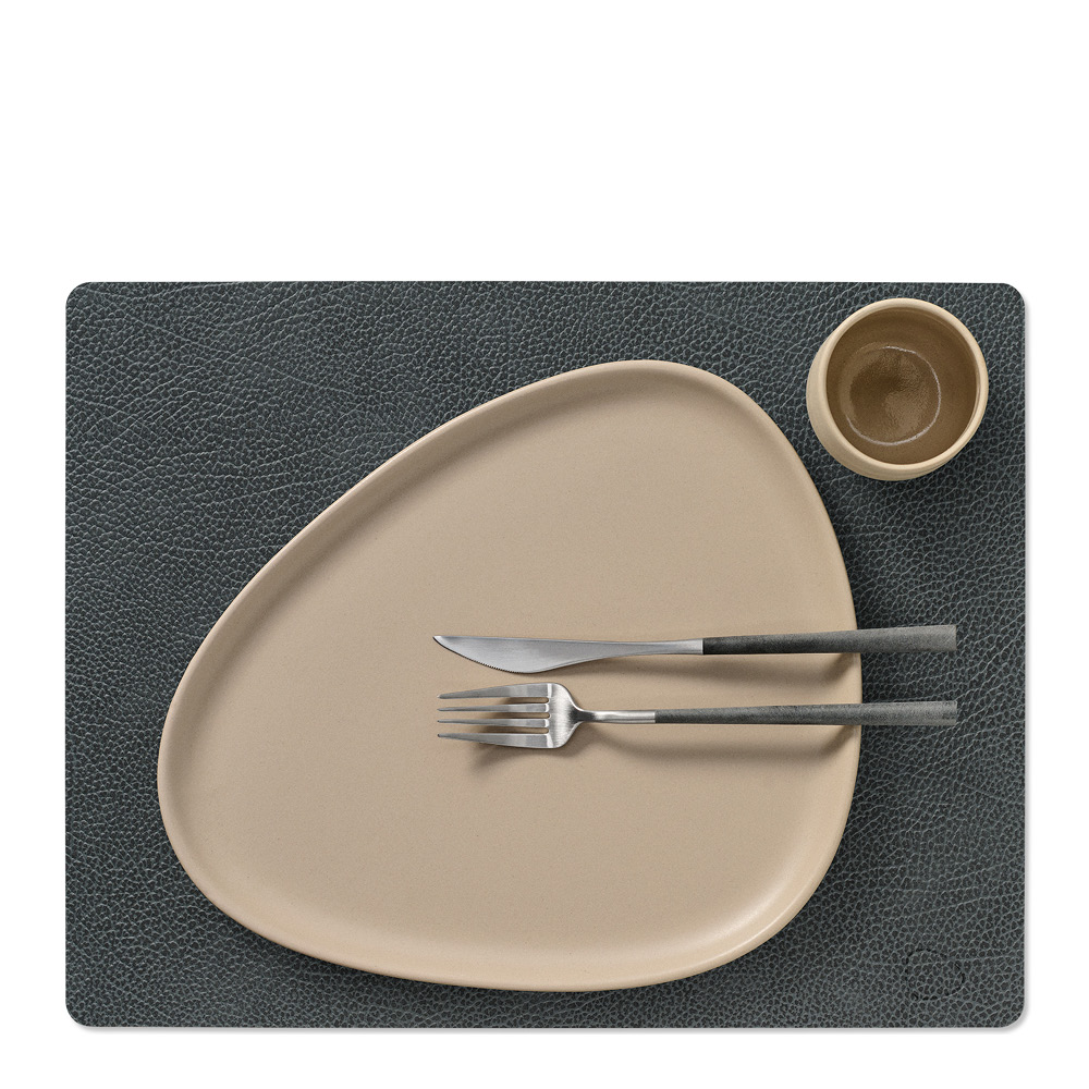 LIND DNA Square Hippo Pöytätabletti 35x45 cm Black/Anthracite