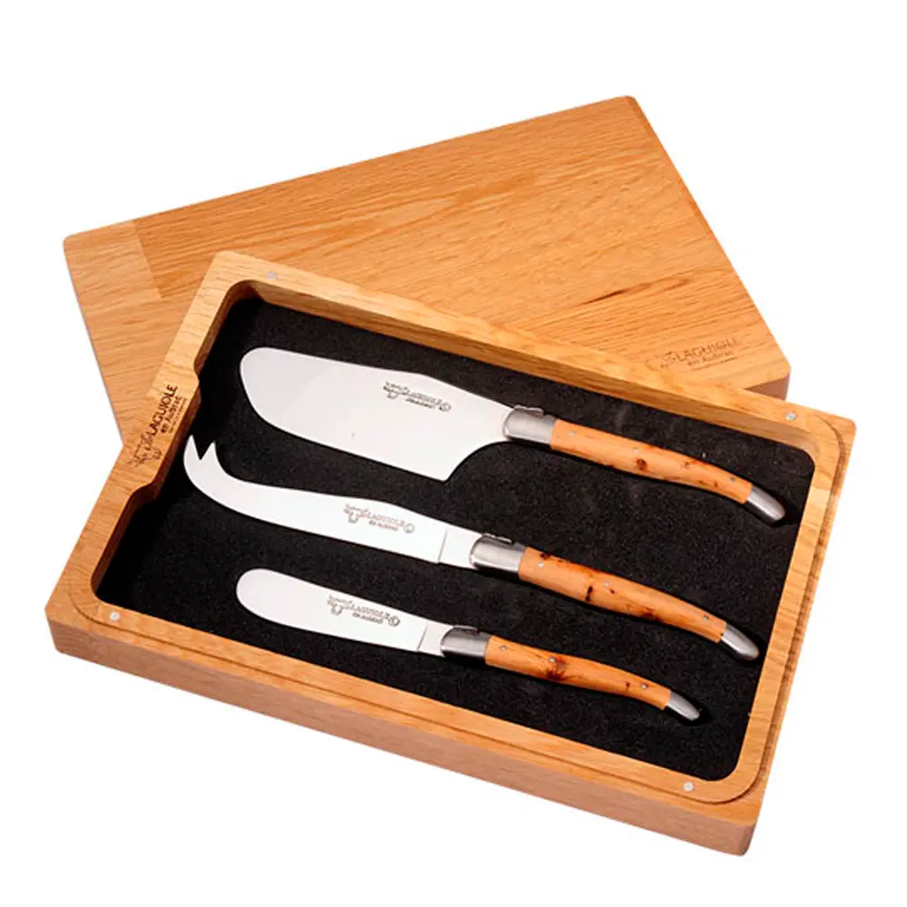 Juustoveitset 3 osaa Puukahva