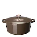Gjutjärnsgryta 6,7 L mahogny