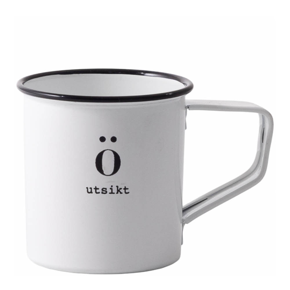 Sögne Home Emaljmugg mini 12 cl Utsikt