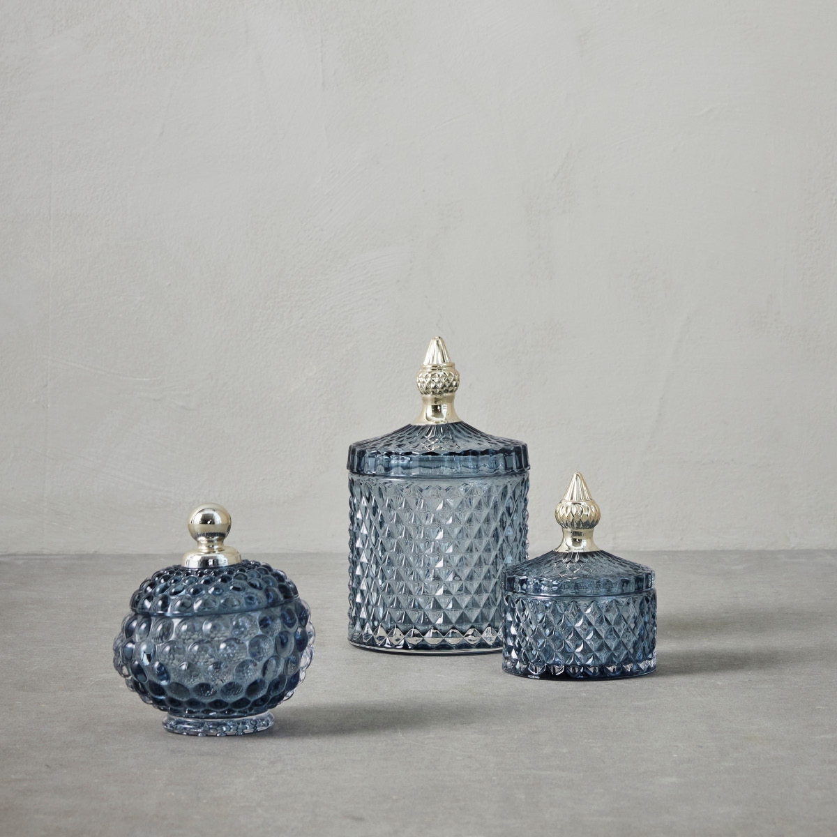 Lene Bjerre Miya burk 17,5x10,5 cm blå