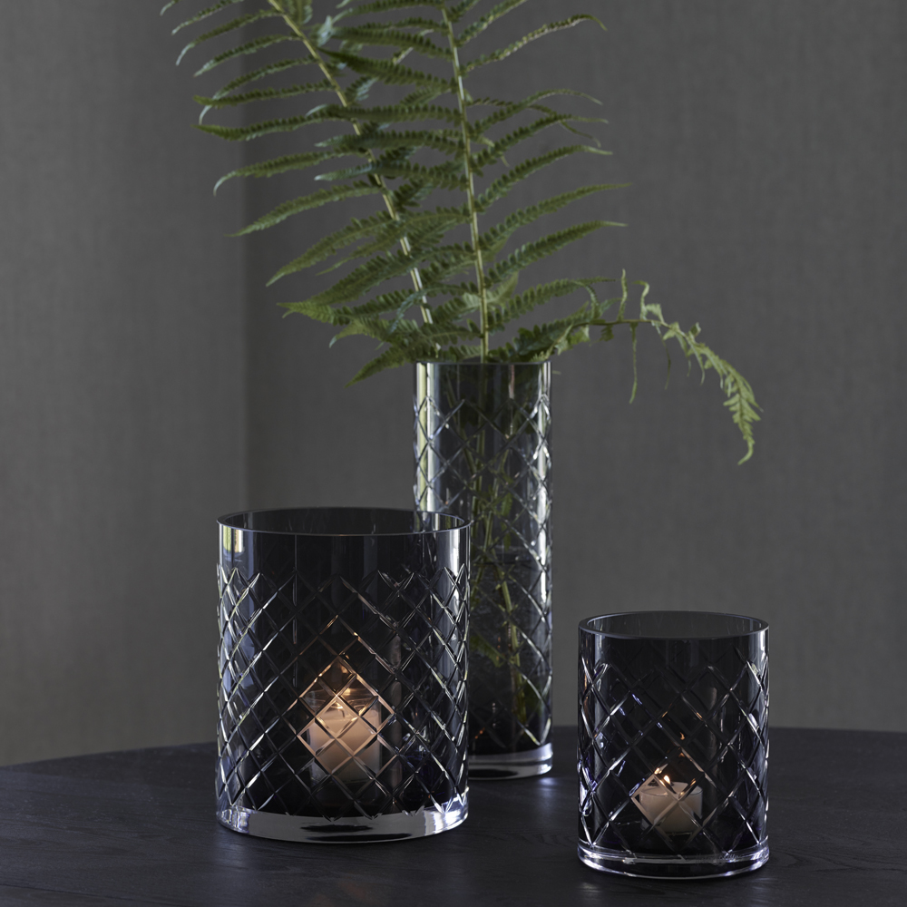 Magnor Skyline Lux Vas 10x30 cm Kolgrå