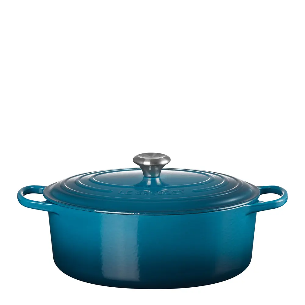 Signature Valurautapata soikea 31 cm 6,3 L Deep Teal