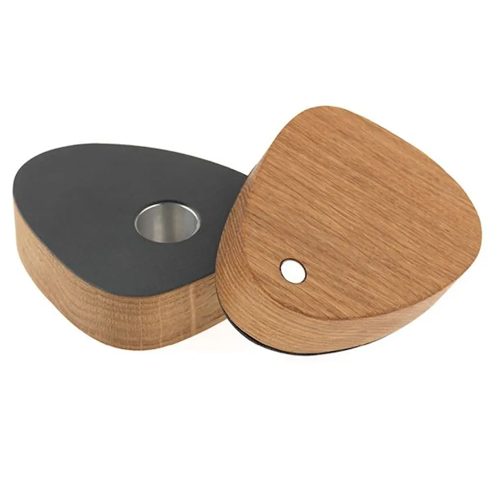 Curve Nupo Kynttilänjalka 8x10 cm 2 kpl Anthracite