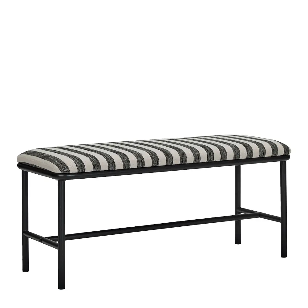 Toda Penkki 100x39x45 cm Musta/off white