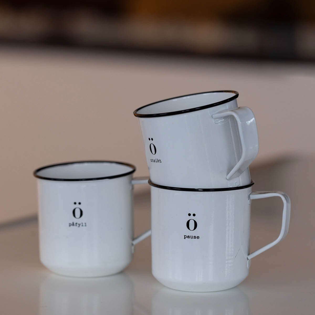 Sögne Home Emaljmugg 35 cl Pause