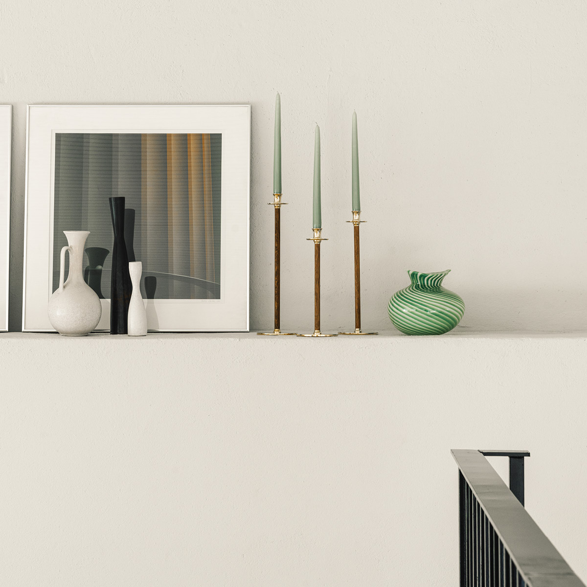 Hilke Alto Basso ljusstake 35 cm M guld