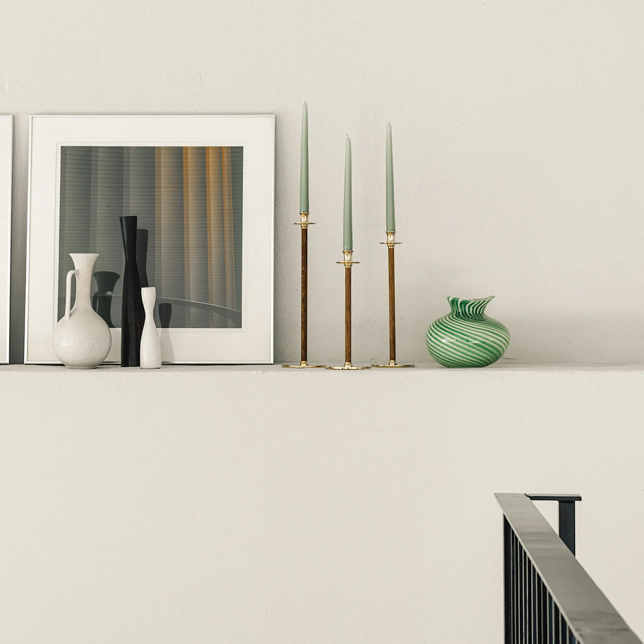 Hilke Alto Basso Kynttilänjalka 35 cm M Kulta