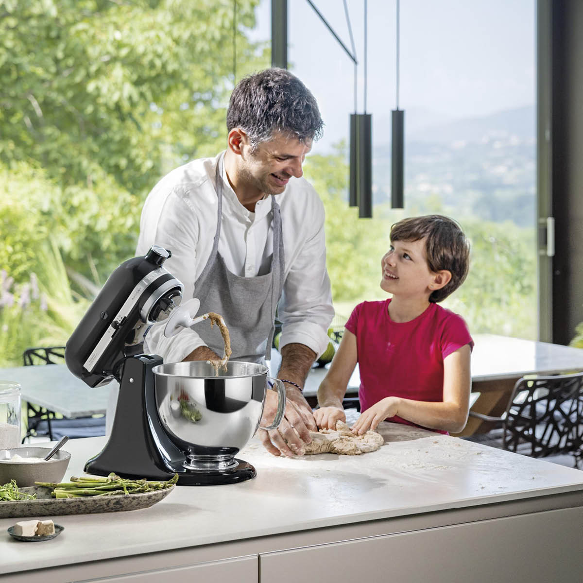 KitchenAid Artisan kjøkkenmaskin 5KSM125EOB 4,8L onyx black