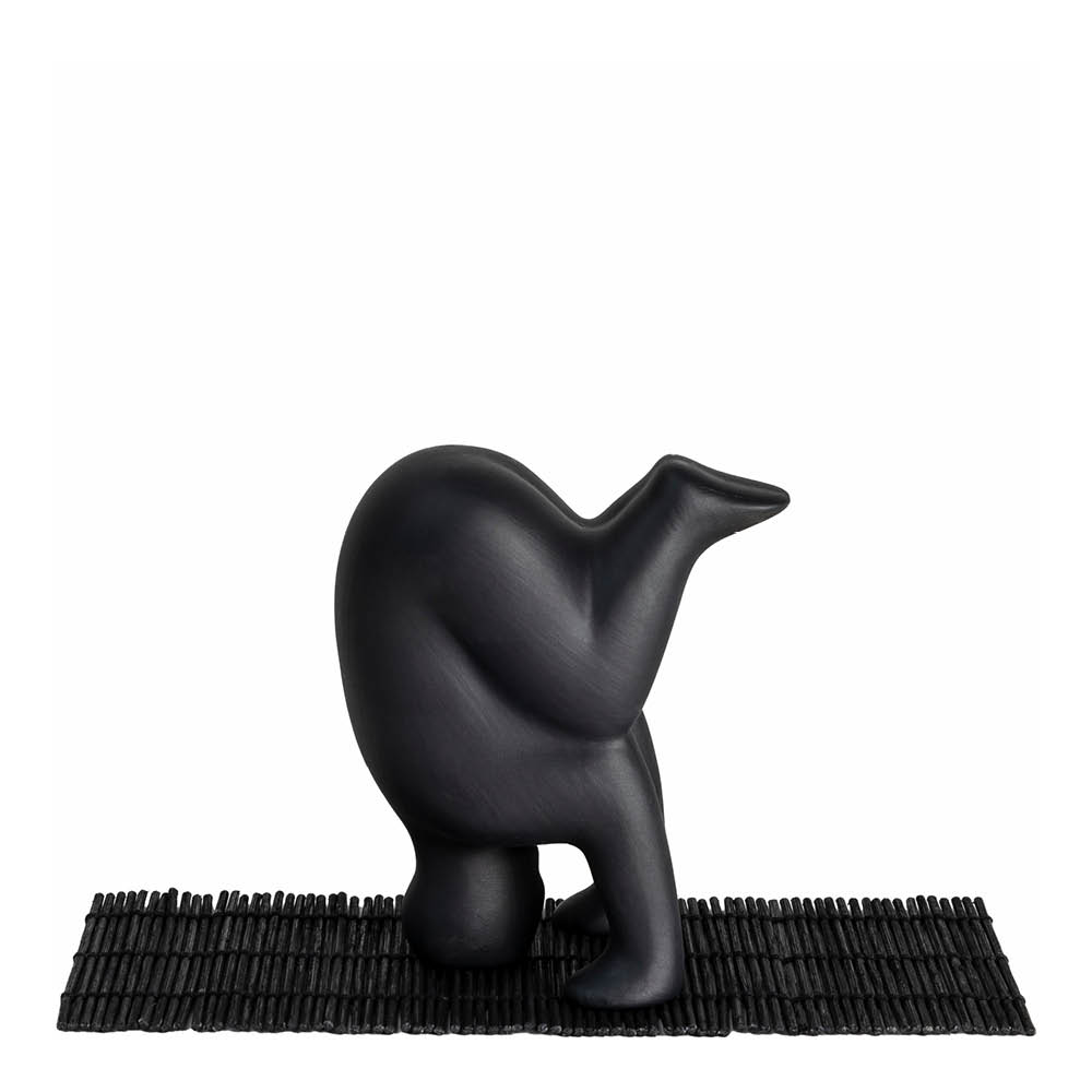 Design House Stockholm - Lisa Larson Yoga Figuuri nro. 4 Musta