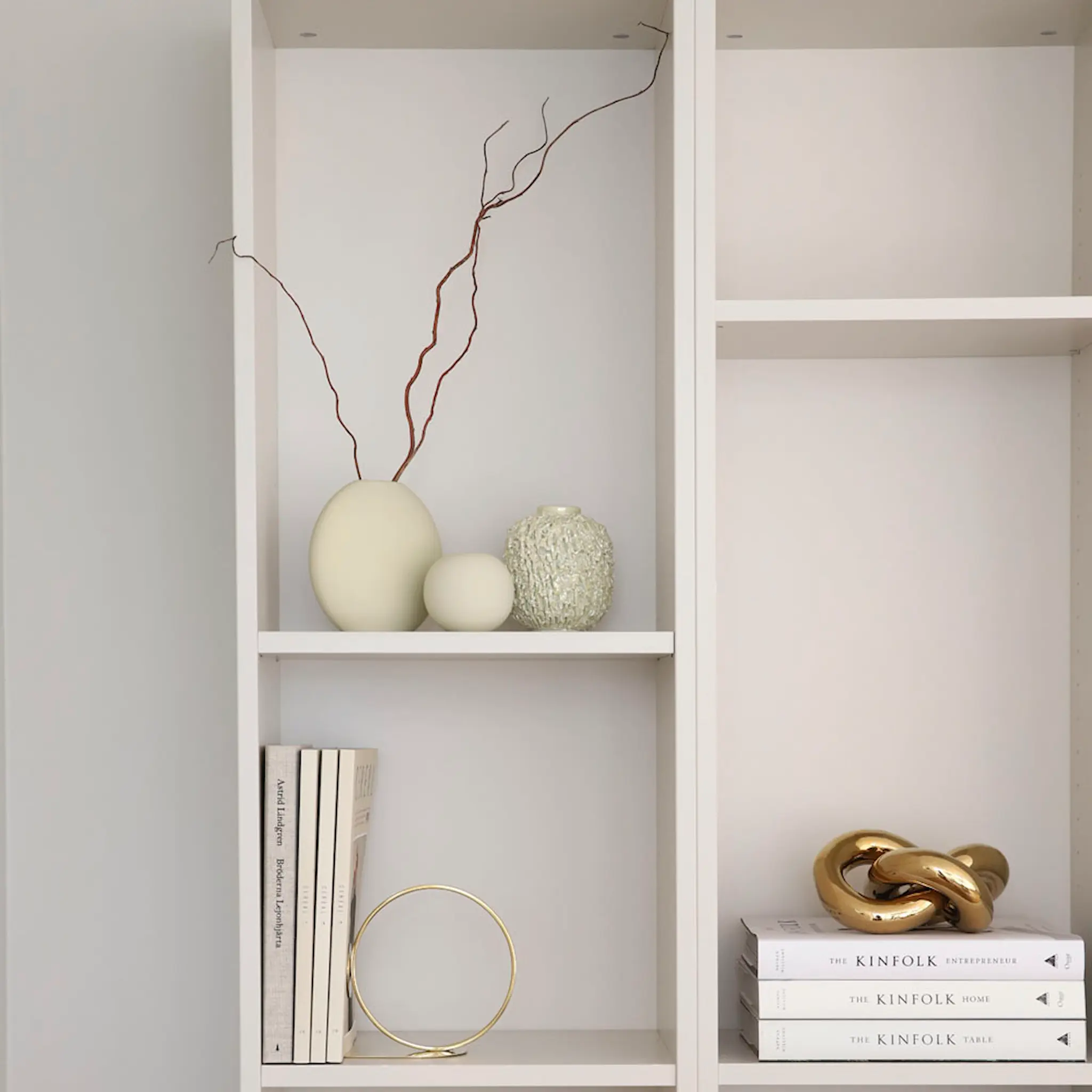 Cooee Knot Table Skulptur 9 x 19 x 15 cm Guld