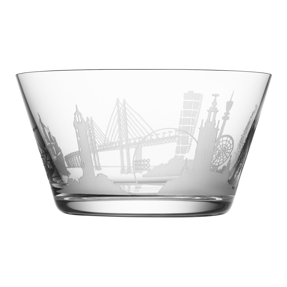 Orrefors Sweden cities Skål 7,5 cm