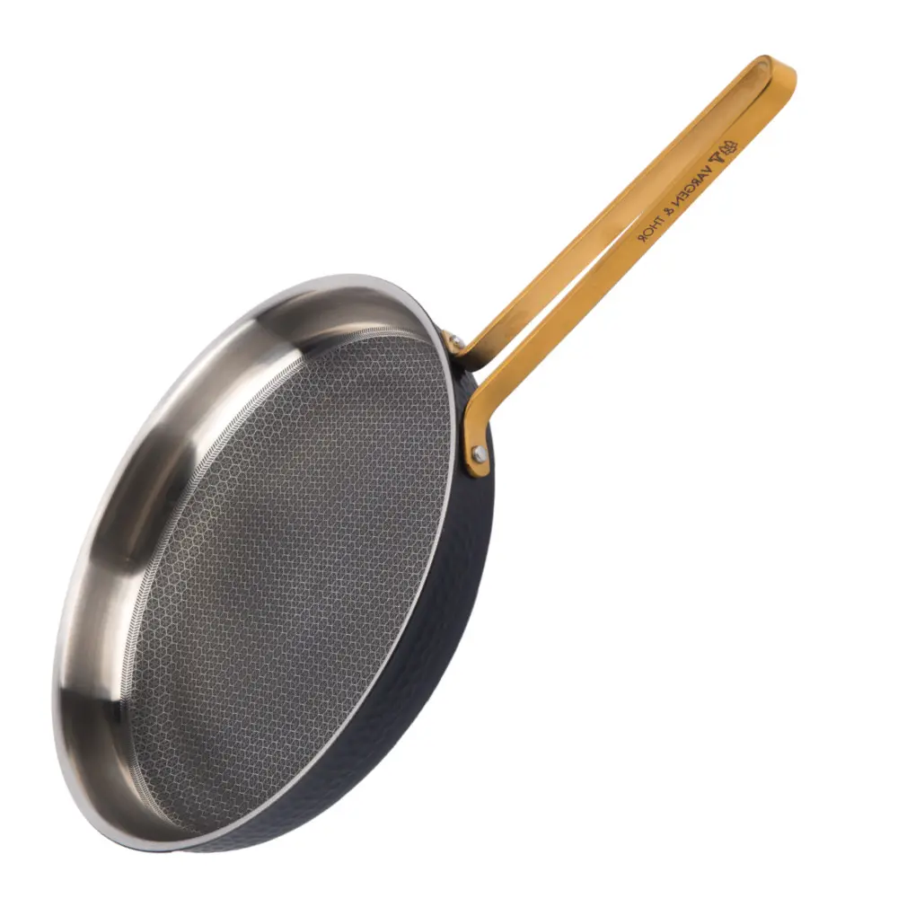 Vargen & Thor Paistinpannu 28 cm Musta