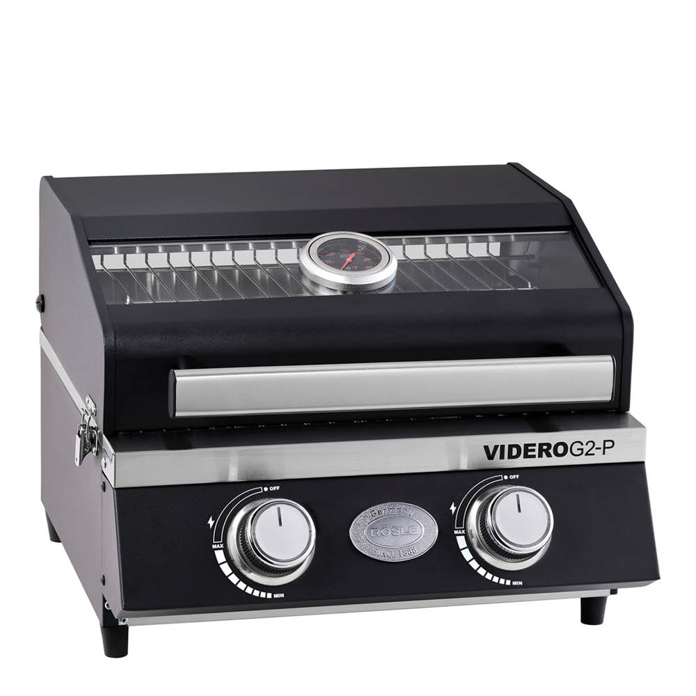 Rösle - Videro Kaasugrilli G2-P 4400W Musta