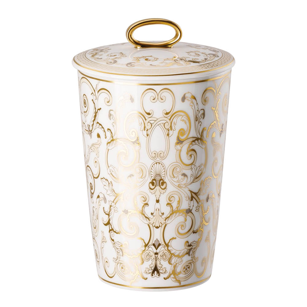 Versace - Medusa Gala tuoksukynttilä 14 cm 2 kpl valkoinen/kulta