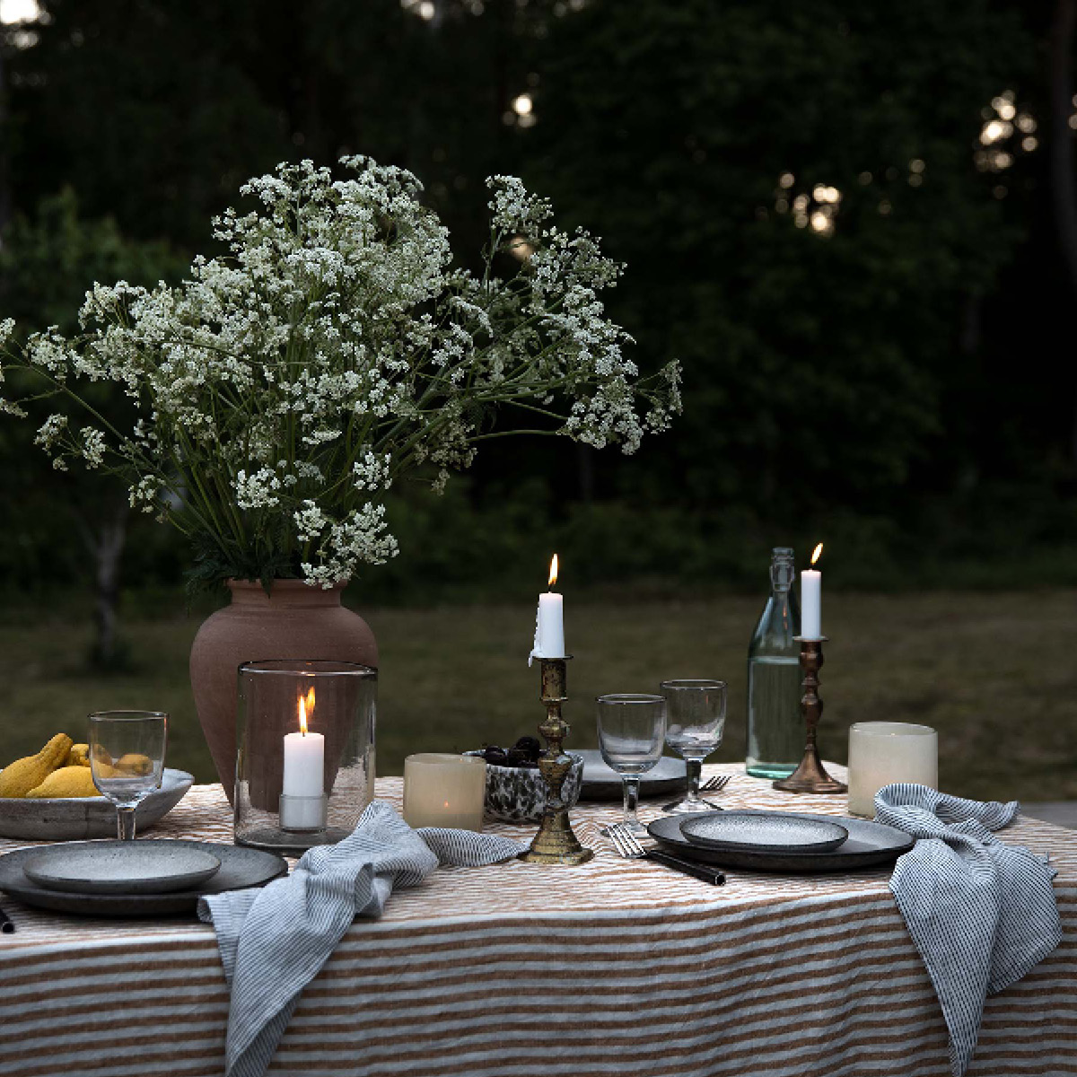 Tell Me More Leon duk 175x175 cm spice