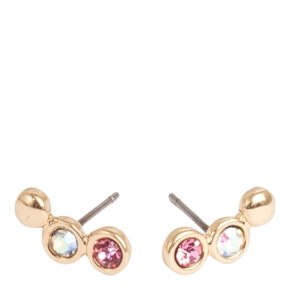 A&C Oslo AS Sweet Droplets små øredobber 12 mm gull/multi